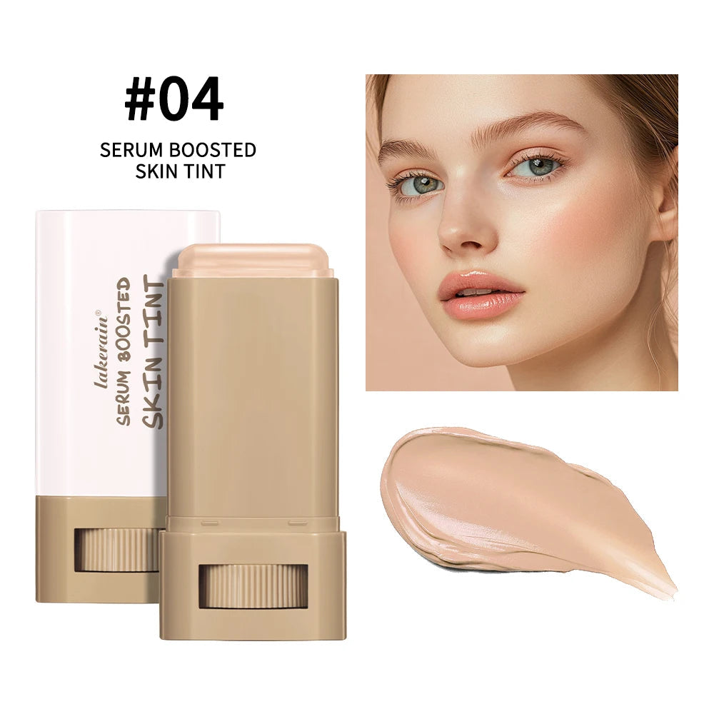 New Balm Serum Boosted Skin Tint Silky Texture Moisturizing Coverage Plumper Even Skin Tone Best Stick Foundation Travel Makeup TechVisio