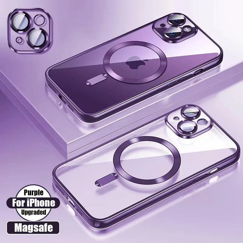Coque iPhone BYGJMY – Silicone Ultra-Fine | MagSafe | 6 Coloris | 11-16