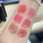 Lipstick red brown lipstick waterproof moisturizing mirror lipstick lip gloss natural long-lasting makeup Valentine's Day gift TechVisio