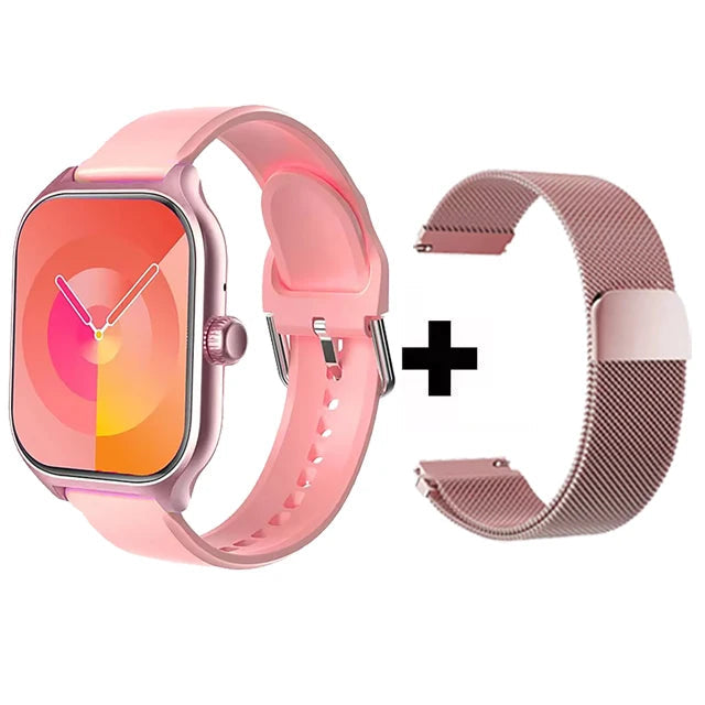 Smart Watch For Android IOS Watches 1.83inch HD Display Bluetooth Call Message Alert Music Sports Mode Smartwatch Men Women Gift TechVisio