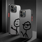 Coque iPhone Cartoon Matchman – Mat Anti-Choc PC+TPU TechVisio