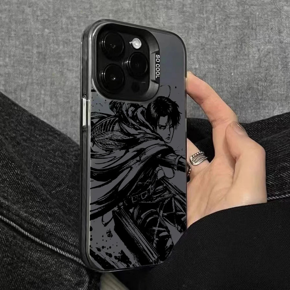 Coque iPhone Anime Attack on Titan – Mat Anti-Choc