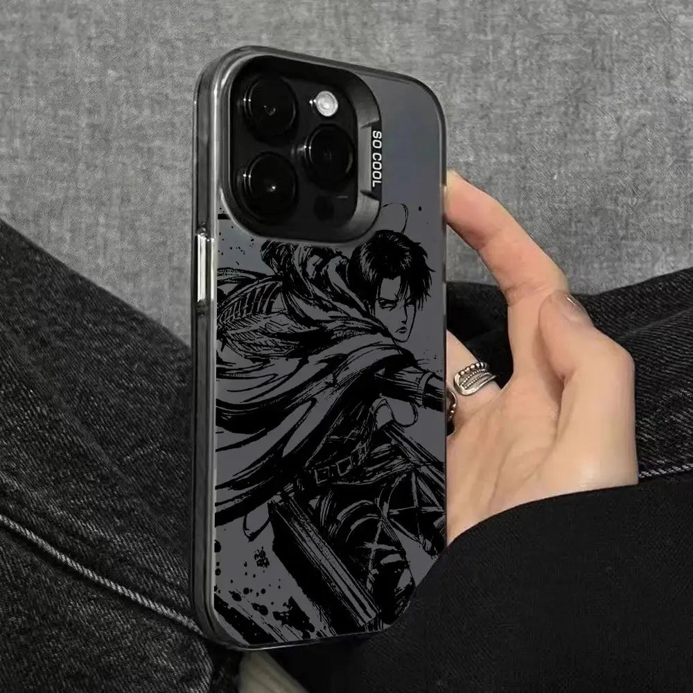 Coque iPhone Anime Attack on Titan – Mat Anti-Choc TechVisio