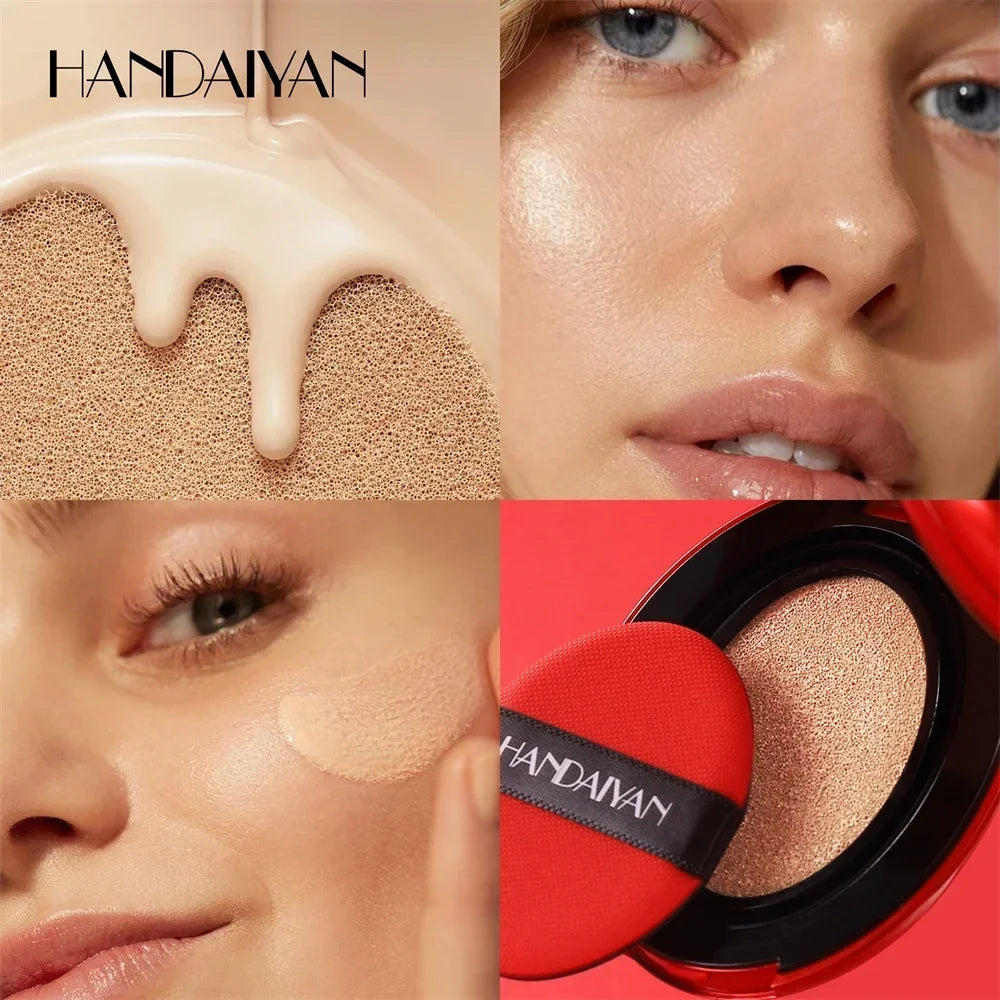 Air Cushion Foundation Light Natural Moisturizing Concealer Whitening Oil-control Women Base Long-lasting Makeup Korean Cosmetic TechVisio