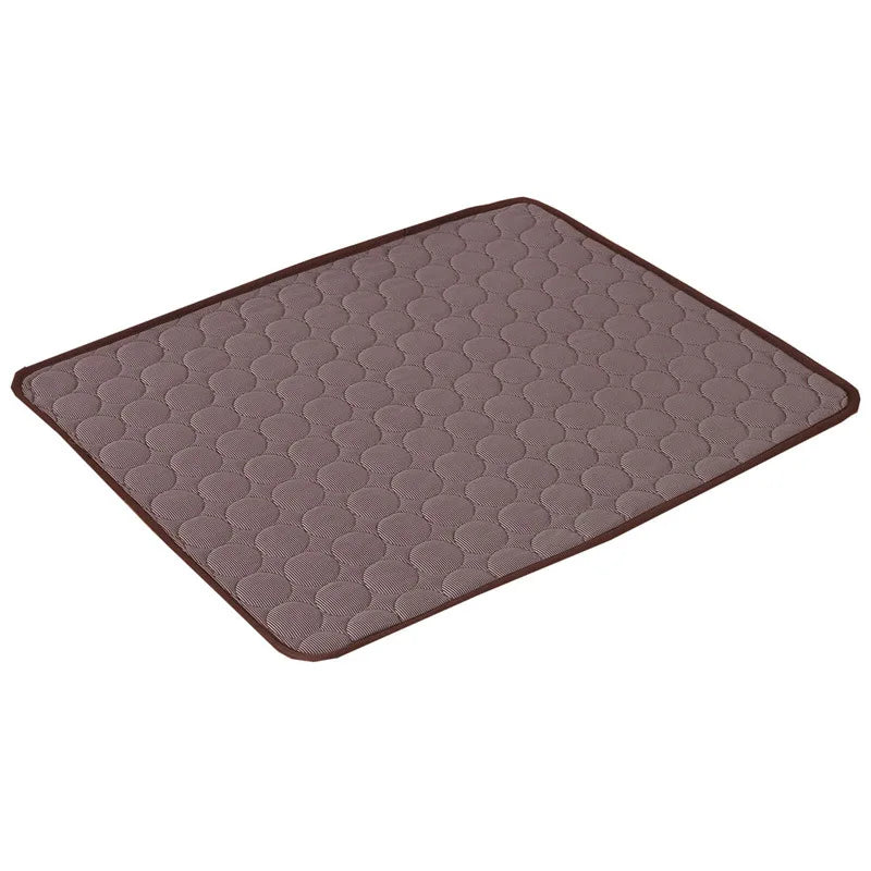 Extra Large Size Summer Pet Cooling Mat, Durable Ice Pad & Breathable Cool Bed, Comfortable Cool Blanket for Small Large Dogs Cats, Practical Pet Supplies for Home Sofa TechVisio