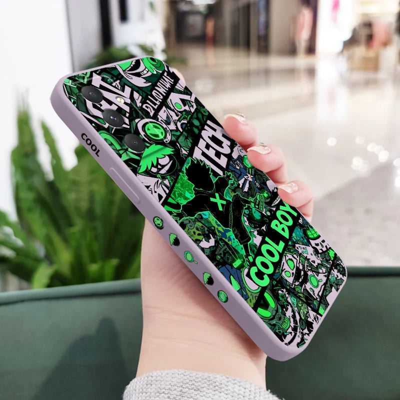 Coque Samsung Galaxy A Série – Graffiti Cool Guy Anti-Choc PC+TPU