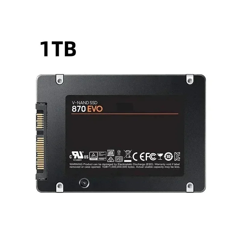 SSD Interne 2.5" SATA III – 500Go à 4To, Slim 7mm, PC/Laptop/PS4/PS5