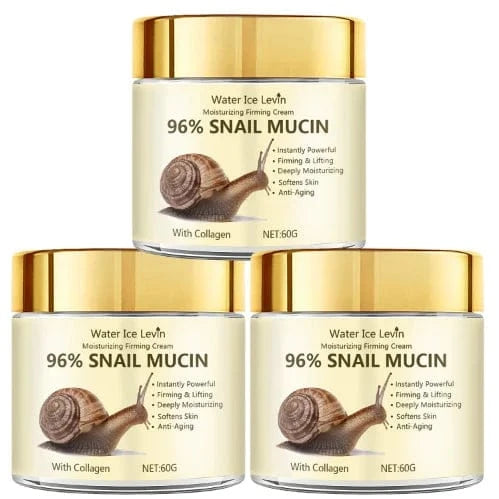 Crème Visage 96% Mucine Escargot Collagène Raffermissante CPNP 60g – Unisexe TechVisio
