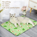 Summer Mat Pet Cooling Ice Blanket Mat Moisture Proof Dog Floor Sofa Cushion Skin Friendly Cat Sleep Breathable Pet Bed Covers TechVisio