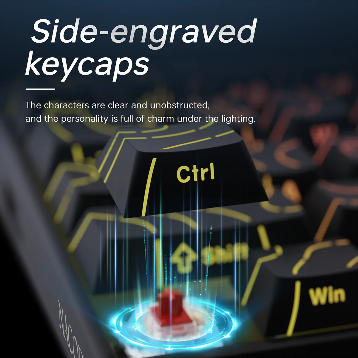 AJAZZ NK68 – 68-Key Hot-Swap RGB Mechanical Keyboard