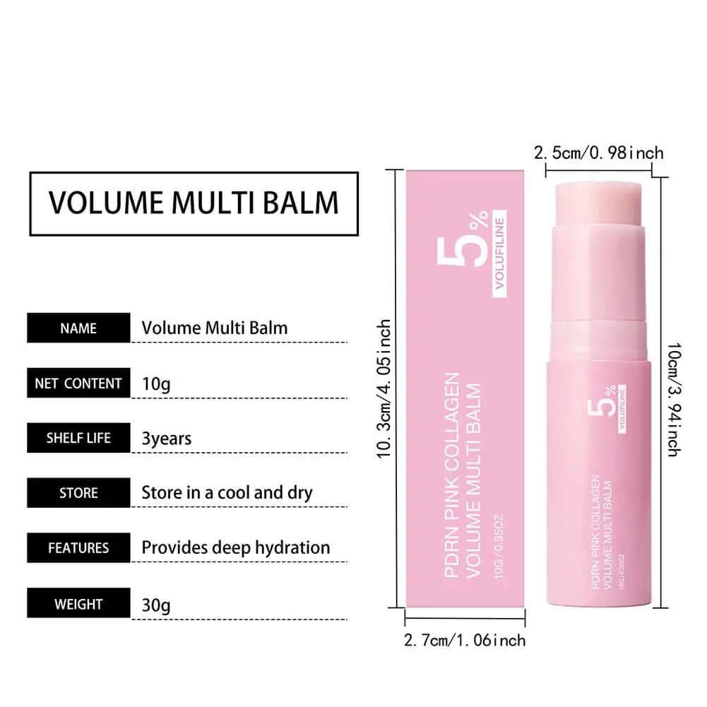 Stick Balm Collagène PDRN 10g – 5% Volufiline TechVisio