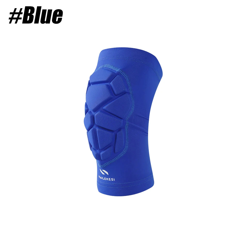 Genouillères de Compression Sport EVA Anti-Glisse Respirantes – 3 Coloris 4 Tailles TechVisio