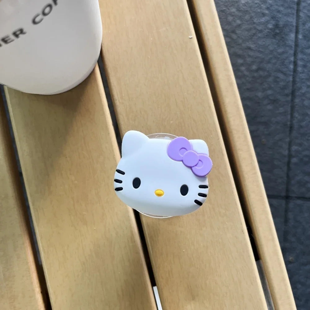 Support Grip Hello Kitty Sanrio – Anneau Doigt | iPhone Samsung | Kawaii