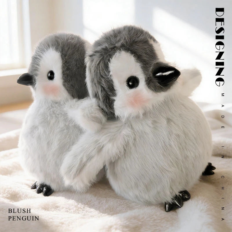 Peluche Pingouin Doux & Moelleux – Cadeau Romantique & Anniversaire