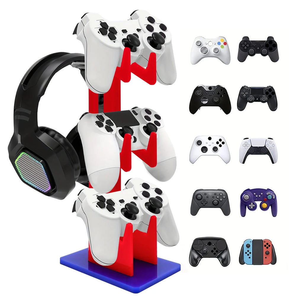 Halterung für Controller & Gaming-Headset LOKPAD – 3 Stufen | PS5 PS4 | 4 Farben