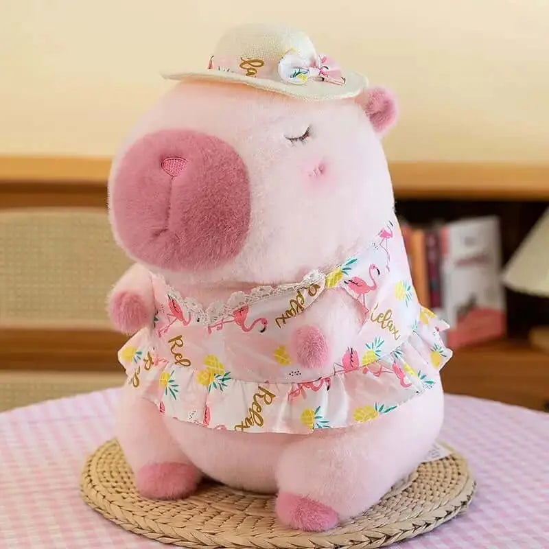 Peluche Capybara 23cm Kawaii – Doudou Anime Cadeau Noël Enfant TechVisio