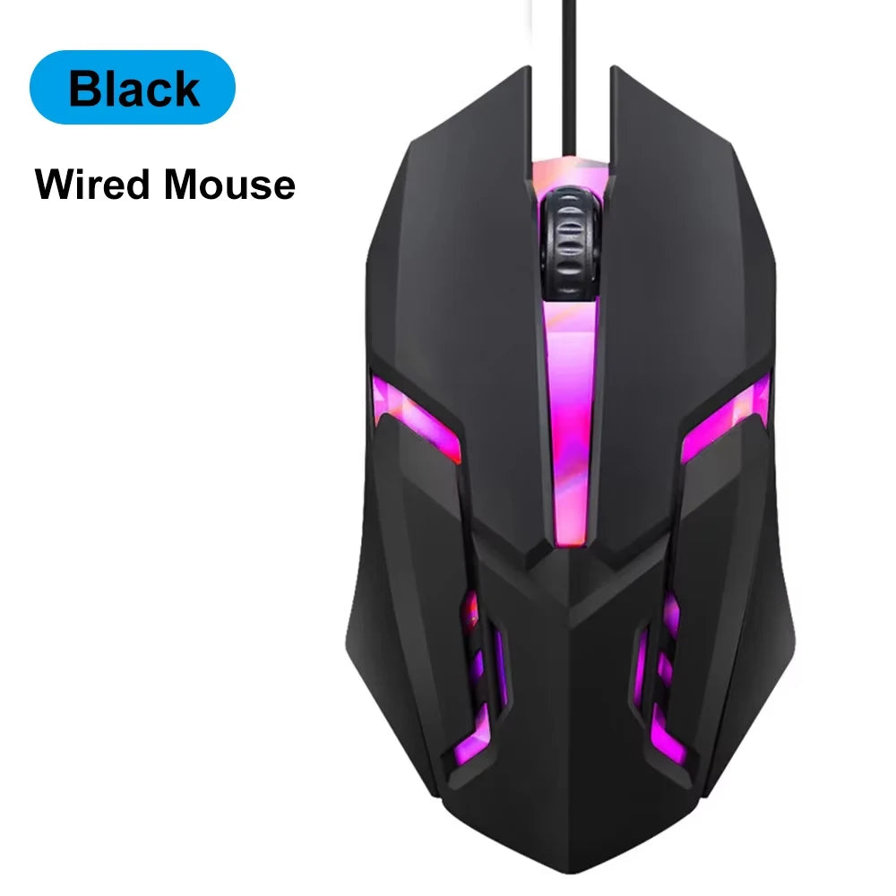 RGB Gaming Mouse Bluetooth Mouse 2.4G Wireless Mouse Ergonomic 1600DPI 6 Mute Buttons Mouse For MacBook Tablet Laptops Computer TechVisio