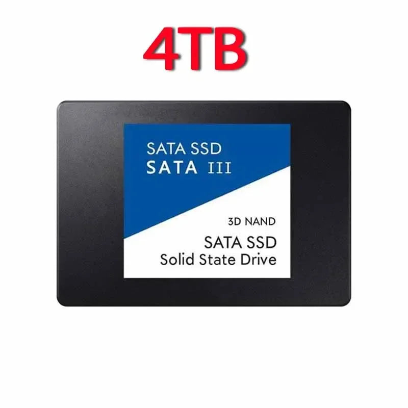 SSD Interne 2.5" SATA III – 500Go à 4To, Slim 7mm, PC/Laptop/PS4/PS5