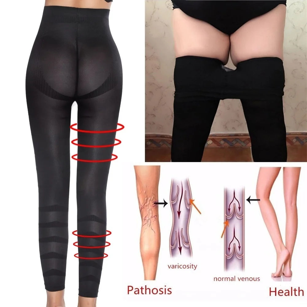 Women Legging High Waist New Leggins Tummy Control Panties Waist Trainer Slimming Pants Body Shaper Thigh Sculpting Slimmer TechVisio