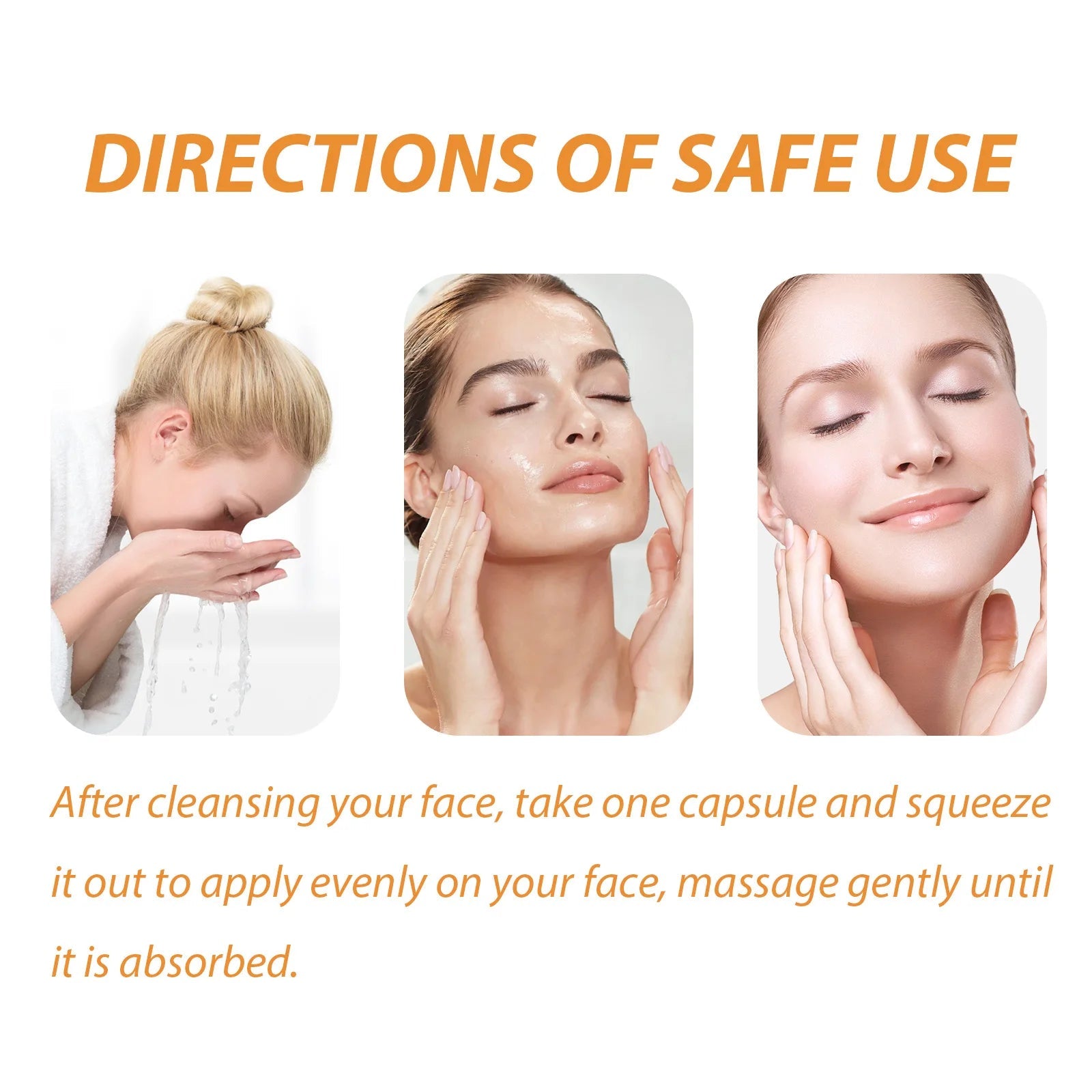 50Pcs Collagen Face Care Capsules Serum Spot Acne Wrinkle Remover Firming Whitening Hyaluronic Acid Essence Skin Care New style TechVisio