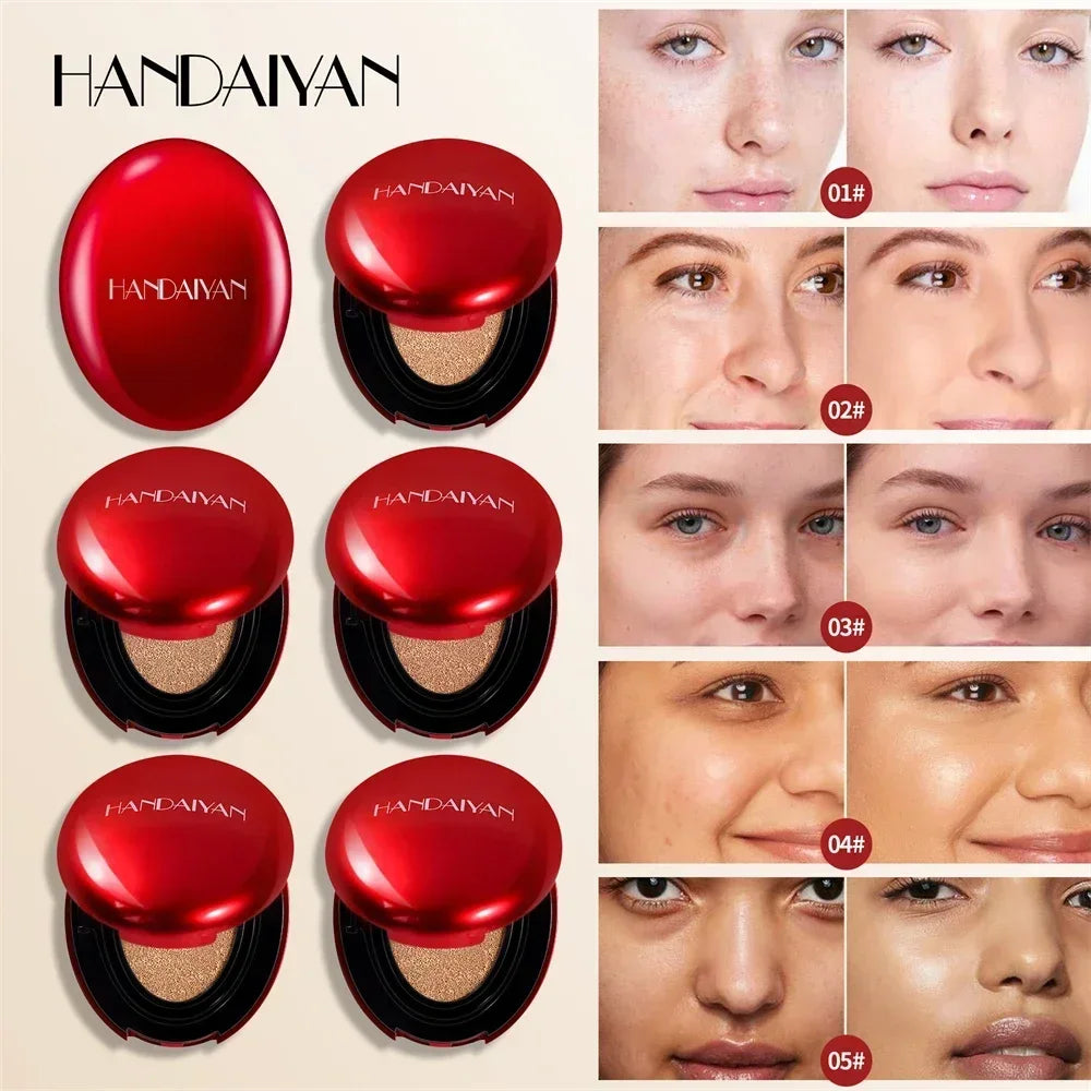 Air Cushion Foundation Light Natural Moisturizing Concealer Whitening Oil-control Women Base Long-lasting Makeup Korean Cosmetic TechVisio