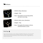 Shiny Crystal Necklace Earrings Women's Fashion Big Water Droplet Rhinestone Necklaces Wedding Evening Dress Jewelry Set TechVisio