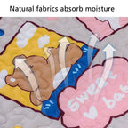 Summer Mat Pet Cooling Ice Blanket Mat Moisture Proof Dog Floor Sofa Cushion Skin Friendly Cat Sleep Breathable Pet Bed Covers TechVisio