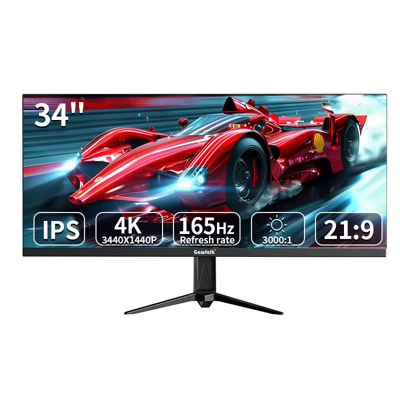 Gawfolk GF340B – Moniteur Ultrawide 34" IPS 165Hz WQHD