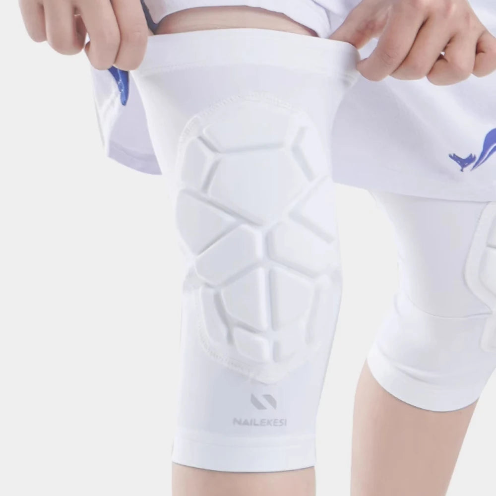 Genouillères de Compression Sport EVA Anti-Glisse Respirantes – 3 Coloris 4 Tailles TechVisio