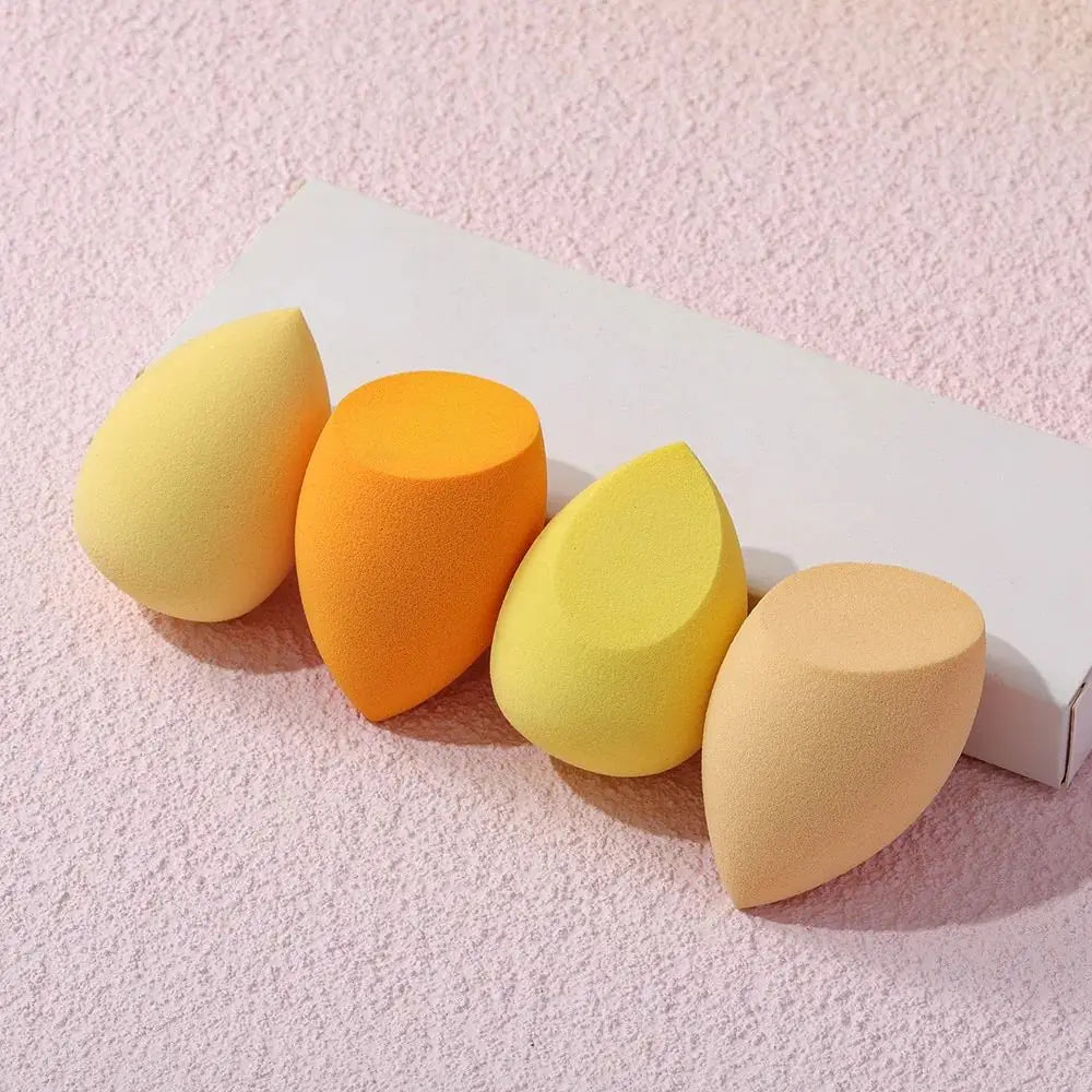 Lot 4 Éponges Maquillage Beauty Blender – 5 Couleurs