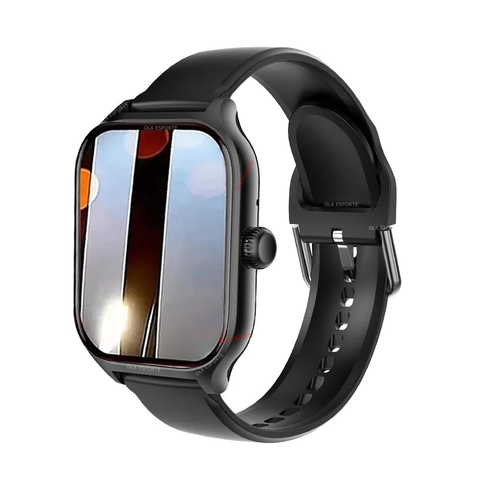 Montre Connectée Ola Esporte – Écran 2,01" | Appels BT5.0 | Suivi Santé