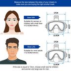 Underwater Snorkeling Half face Face Children Swimming Mask Set Scuba Diving Respirator Masks Anti Fog Safe Breathing for Adult TechVisio