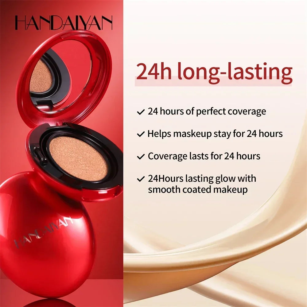 Air Cushion Foundation Light Natural Moisturizing Concealer Whitening Oil-control Women Base Long-lasting Makeup Korean Cosmetic TechVisio