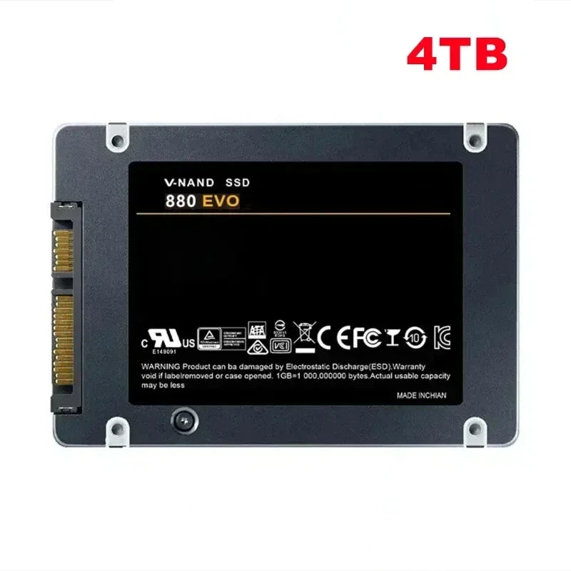 SSD Interne 2.5" SATA III – 500Go à 4To, Slim 7mm, PC/Laptop/PS4/PS5