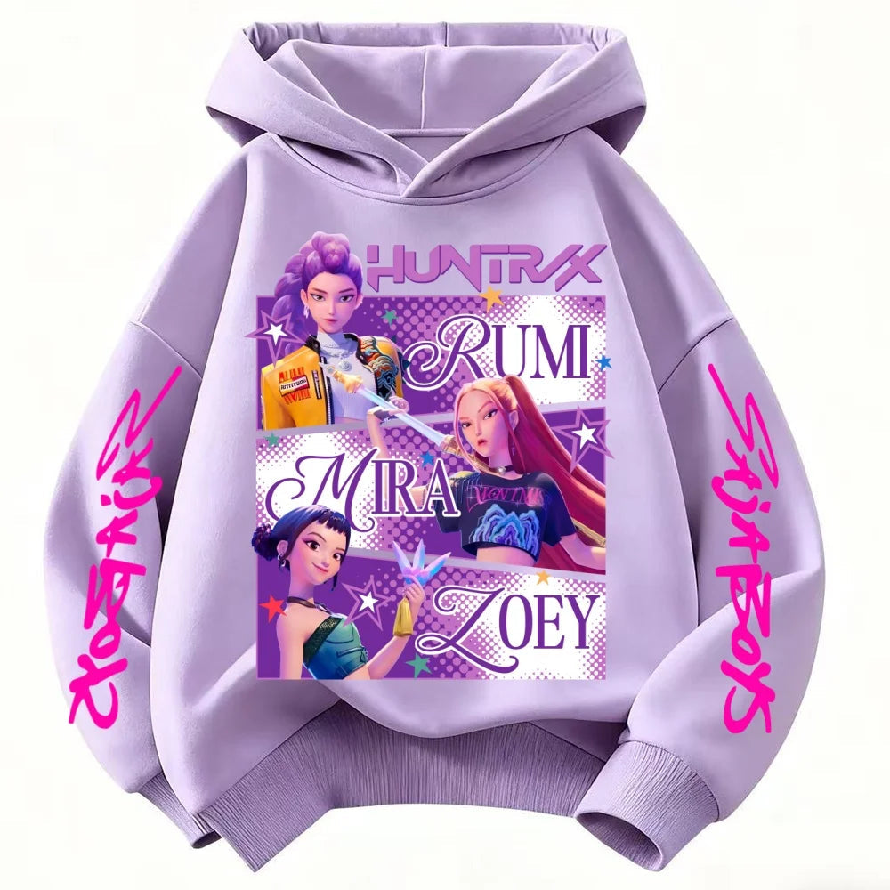 2026 Fall Magic Fantasy Hoodie for Girls Boys Cute Princess Style Pullover Sweatshirt Trendy Korean Style Daily Casual Wear TechVisio