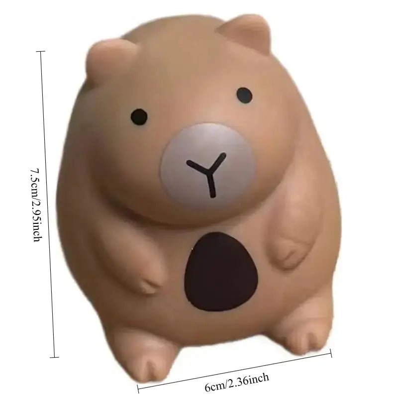 Mini Squishy Capybara Kawaii – Anti-stress Slow Rebound Fidget Toy TechVisio