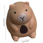 Mini Squishy Capybara Kawaii – Anti-stress Slow Rebound Fidget Toy TechVisio