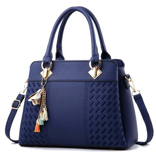Gusure Luxury Handbag Women Crossbody Bag with tassel hanging Large Capacity Female Shoulder Bags Embroidery Tote Sac A Main TechVisio