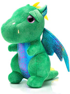 23CM Little Flying Dragon Doll Dinosaur Stuffed Soft Animal Plush Toy Tyrannosaurus Rex Doll Children's Birthday Gifts Wholesale TechVisio