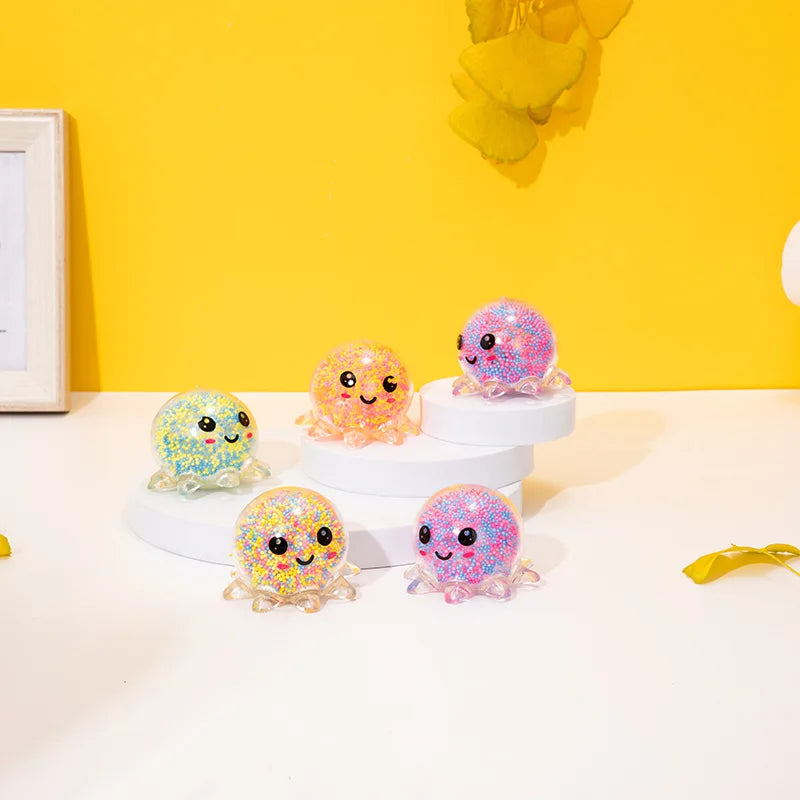 Kawaii Animal Stress Ball Fidget Toys Stress Relief Decompressions Toy Slow Rebond Squishy Toy for Kids Adult антистрес TechVisio