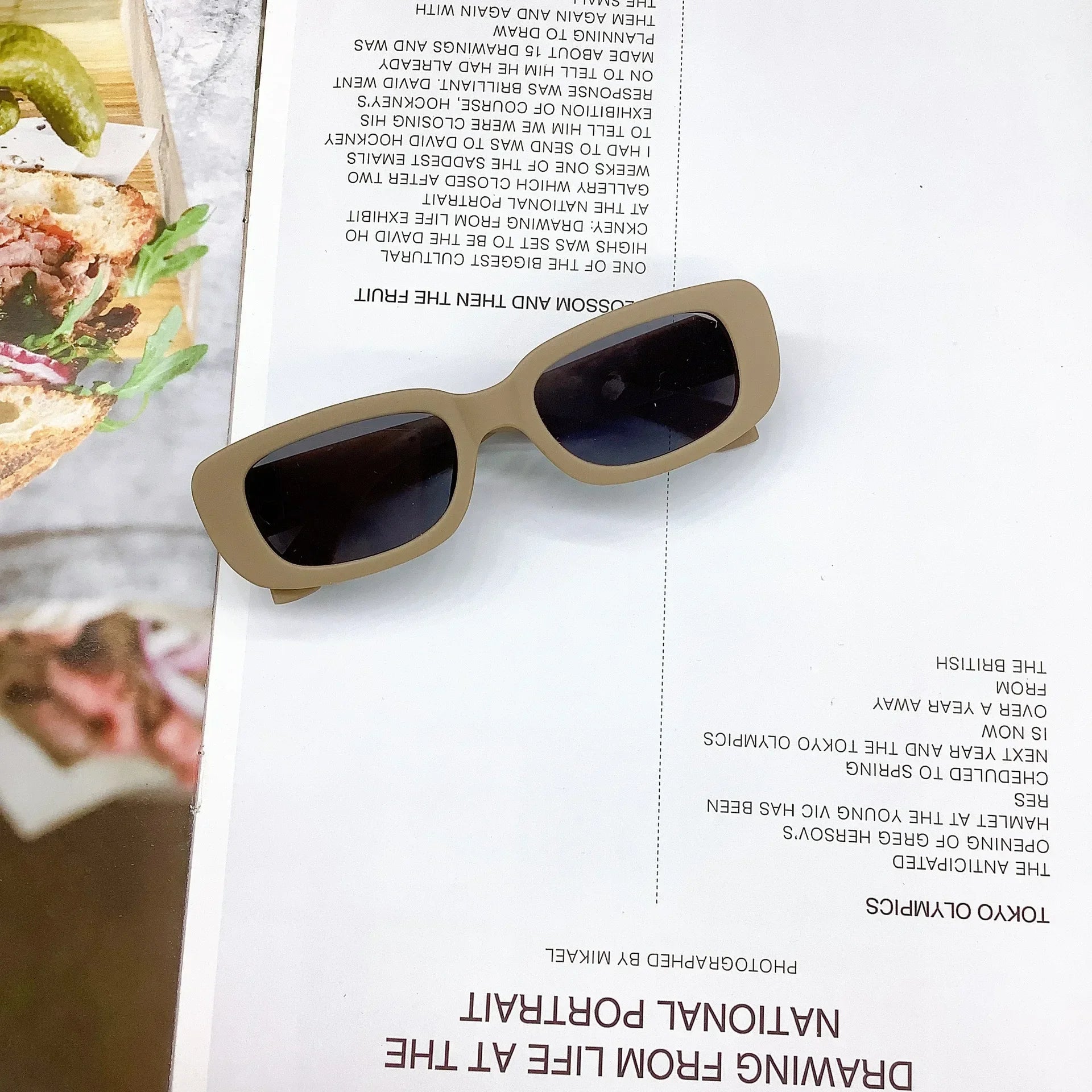 Children Cute Vintage Frosted Rectangle Sunglasses Outdoor Girls Boys Sweet Sun glasses Protection Classic Kids eyewear UV400 TechVisio