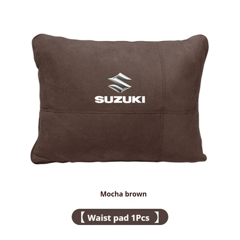 Coussin Appuie-Tête & Lombaire Voiture – Suzuki | 10 Coloris