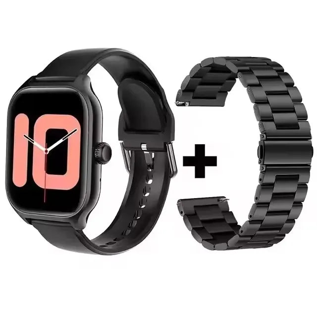 Smart Watch For Android IOS Watches 1.83inch HD Display Bluetooth Call Message Alert Music Sports Mode Smartwatch Men Women Gift TechVisio