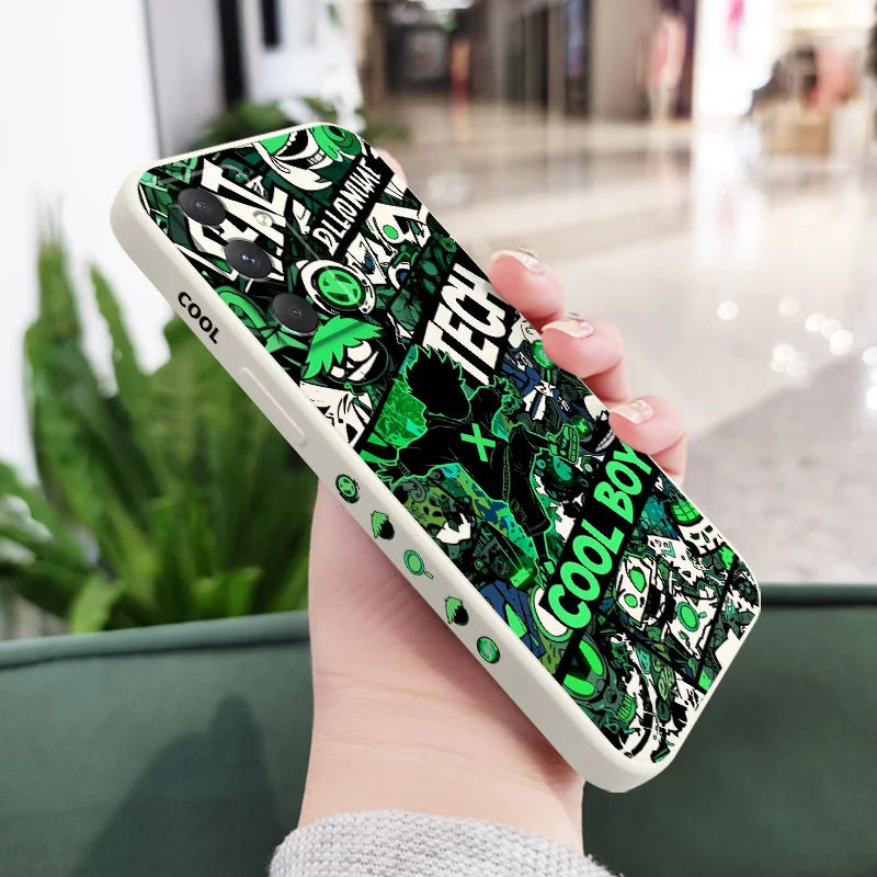 Coque Samsung Galaxy A Série – Graffiti Cool Guy Anti-Choc PC+TPU