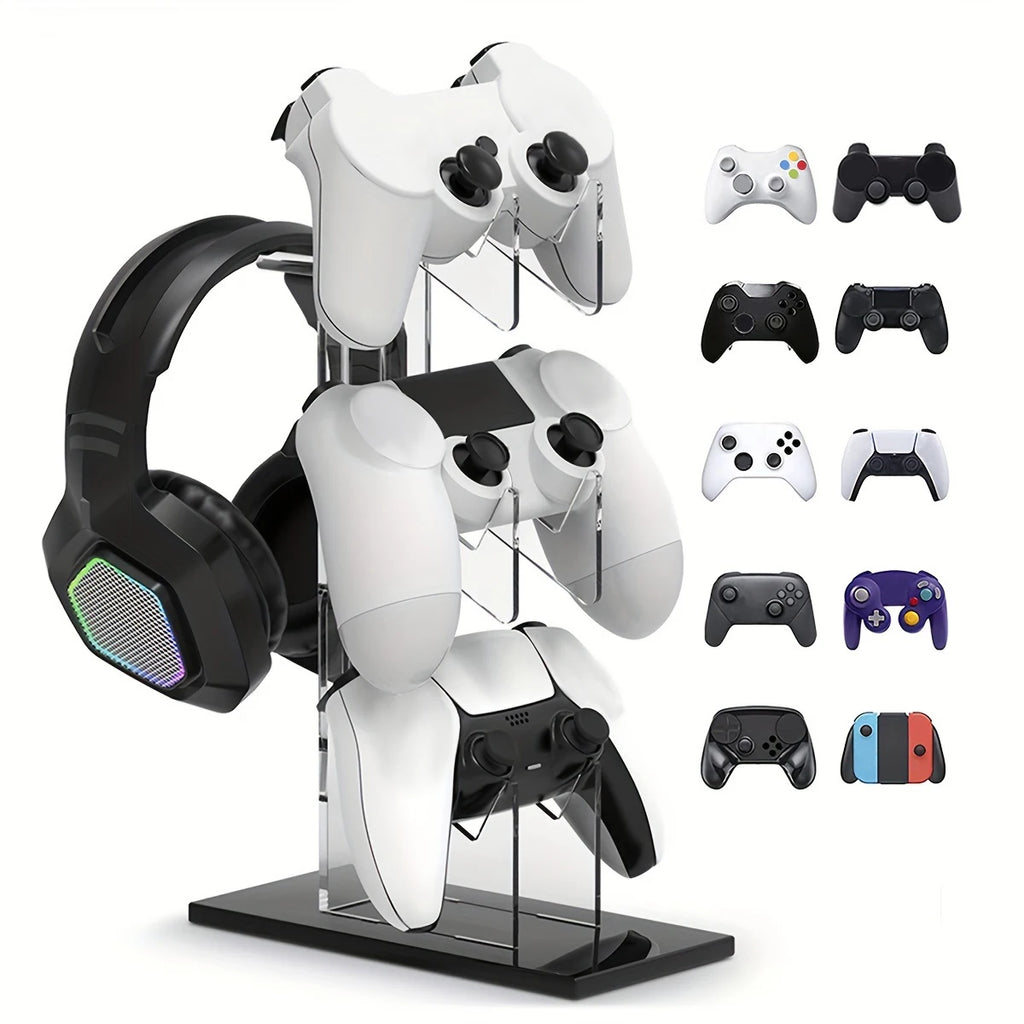 Halterung für Controller & Gaming-Headset LOKPAD – 3 Stufen | PS5 PS4 | 4 Farben
