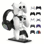Support Manette & Casque Gaming LOKPAD – 3 Niveaux | PS5 PS4 | 4 Coloris TechVisio