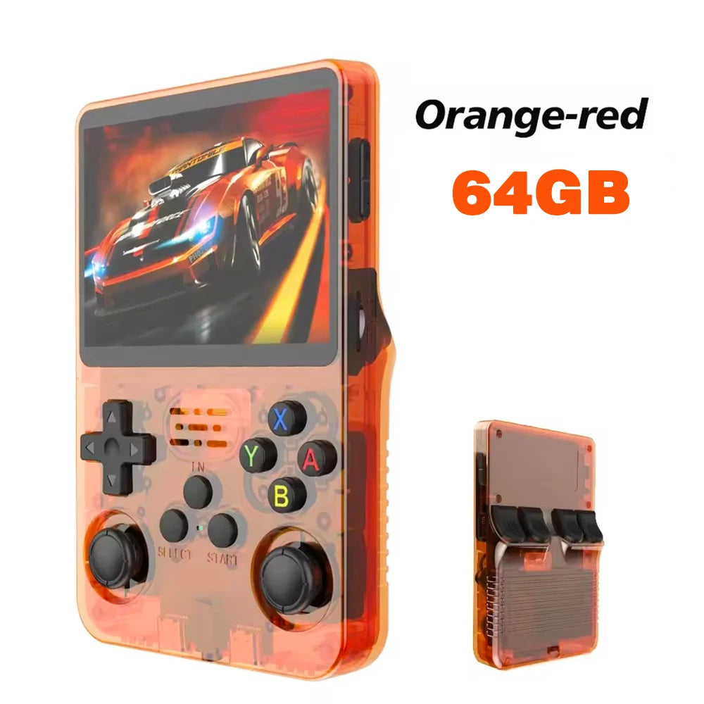 GSF ARKOS R36S Retro-Konsole – 3,5" IPS | 15.000 Spiele | 64/128 GB
