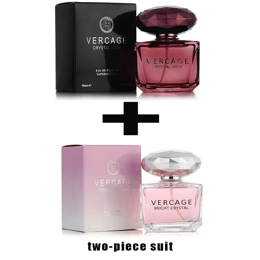 50ml Crystal Diamond Sweet Love Crystal Powder Diamond Black Crystal Lady Eau De Toilette Fragrance  Flower Spary Woman Perfumes TechVisio