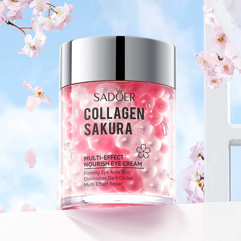 Crème Contour des Yeux Sakura SADOER – Anti-Cernes Rides Hydratante | 30ml+ TechVisio