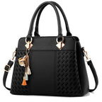 Gusure Luxury Handbag Women Crossbody Bag with tassel hanging Large Capacity Female Shoulder Bags Embroidery Tote Sac A Main TechVisio